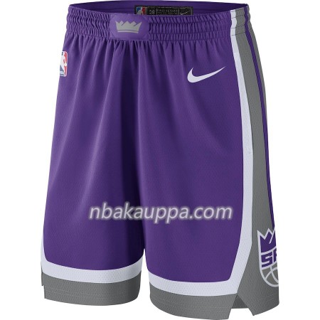 Sacramento Kings Miesten Shortsit Violetti 2018-19 Nike Swingman